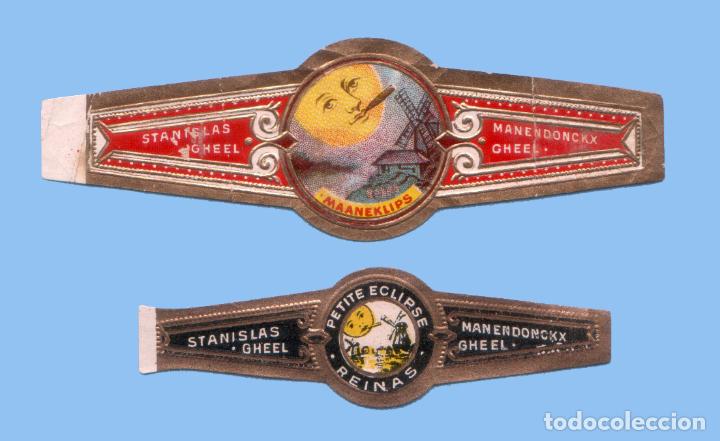 Vitolas de colecci&oacute;n: 2 VITOLAS ANTIGUAS - MARCA MANENDONCKX (HOLANDA) - TEM&Aacute;TICA EDIFICACIONES - Foto 1