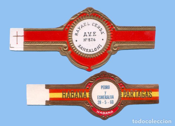 An&eacute;is de charuto de cole&ccedil;&atilde;o: 2 VITOLAS ANTIGUAS (HIST&Oacute;RICAS) - VITOLFILOS