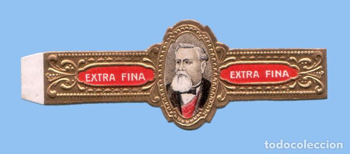 Vitolas de colecci&oacute;n: VITOLA ANTIGUA - SIN MARCA - TEM&Aacute;TICA CASAS REALES - PRESIDENTE FALLIERES (FRANCIA)