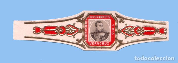 Vitolas de colecci&oacute;n: VITOLA MEXICANA ANTIGUA - MARCA ANDR&Eacute;S CORRALES Y CIA. - NAPOLEON