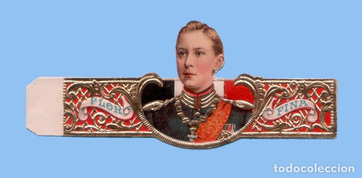 Vitolas de colecci&oacute;n: VITOLA ANTIGUA - SIN MARCA - TEM&Aacute;TICA CASAS REALES - FEDERICO GUILLERMO DE ALEMANIA (KRONPRINZ)