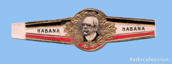 Vitolas de colecci&oacute;n: VITOLA ANTIGUA - SIN MARCA - TEM&Aacute;TICA CASAS REALES - EL MARISCAL BISMARCK