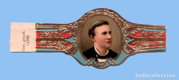 Sammlung von Banderolen: VITOLA ANTIGUA - SIN MARCA - PROCEDENCIA EUROPEA - TEM&Aacute;TICA HOMBRES - ARRIAGA (M&Uacute;SICO)