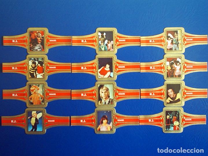 Vitole di collezione: ROKENDE JAN, BUGALOOS, 12 VITOLAS, SERIE COMPLETA.