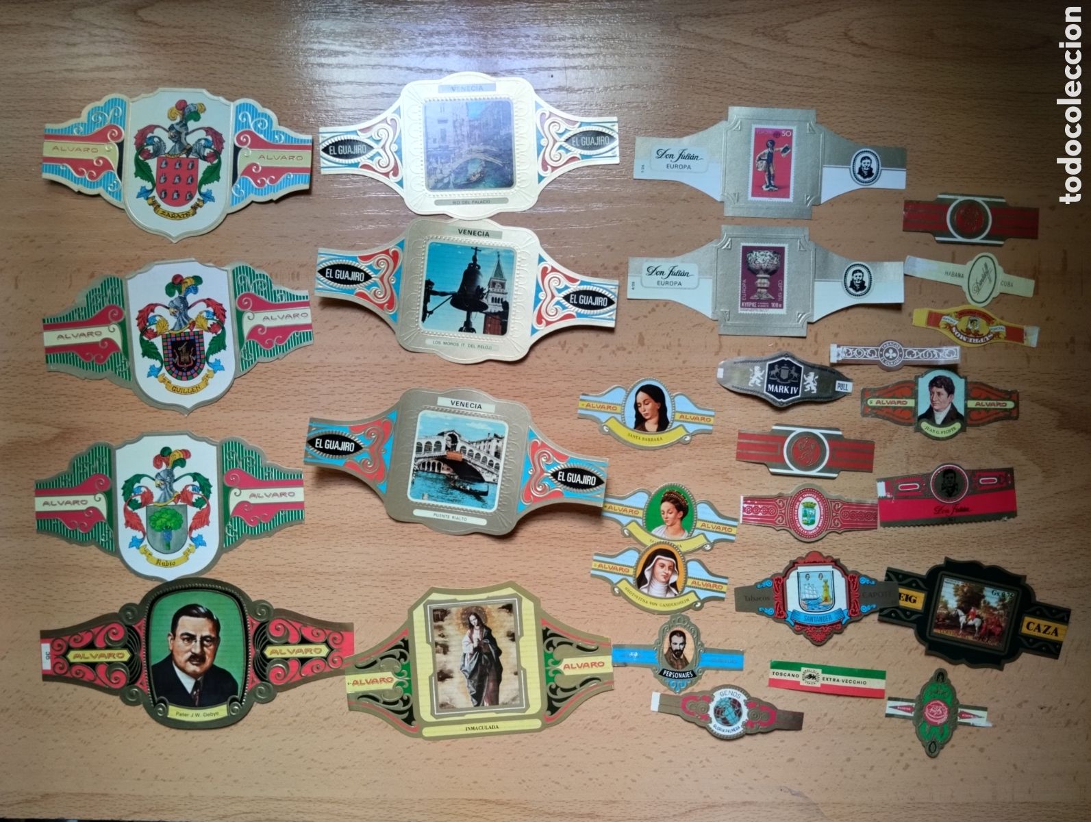 Vitolas de colecci&oacute;n: LOTE 28 VITOLAS, VARIAS..