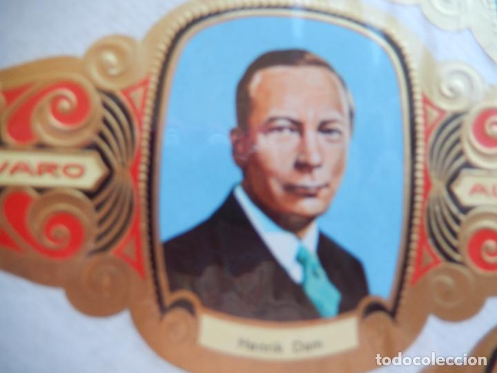 Bagues de cigare de collection: HENRIK DAM - VITOLA ALVARO SERIE PREMIOS NOBEL