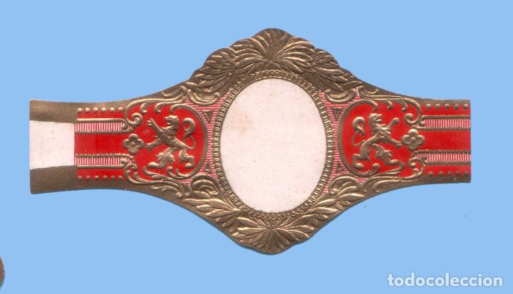 Sammlung von Banderolen: VITOLA ANTIGUA - SIN MARCA - OVALO CENTRAL VAC&Iacute;O