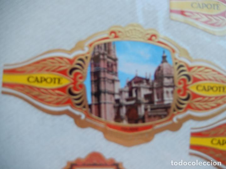 Vitolas de colecci&oacute;n: TOLEDO - SERIE MARAVILLAS DE ESPA&Ntilde;A - VITOLA CAPOTE 11 X5,50 CM