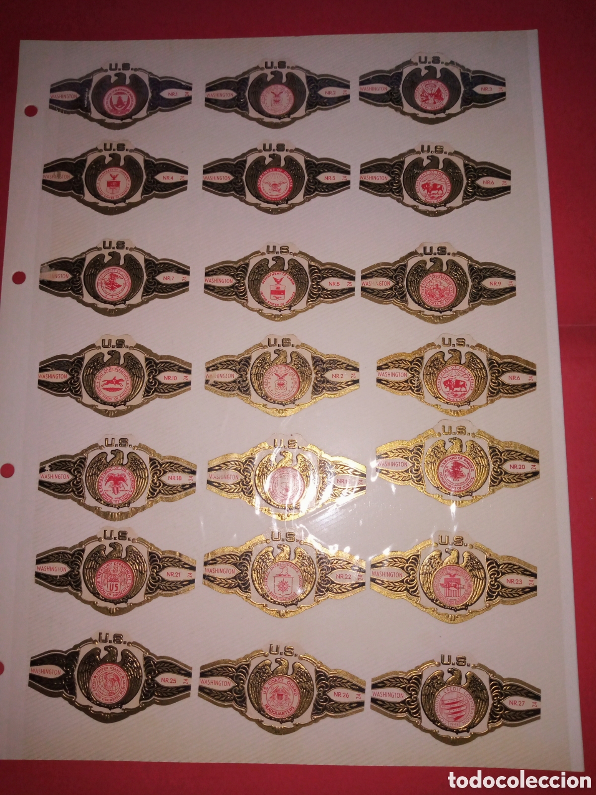 Vitolas de colecci&oacute;n: Vitolas Washington - Foto 2