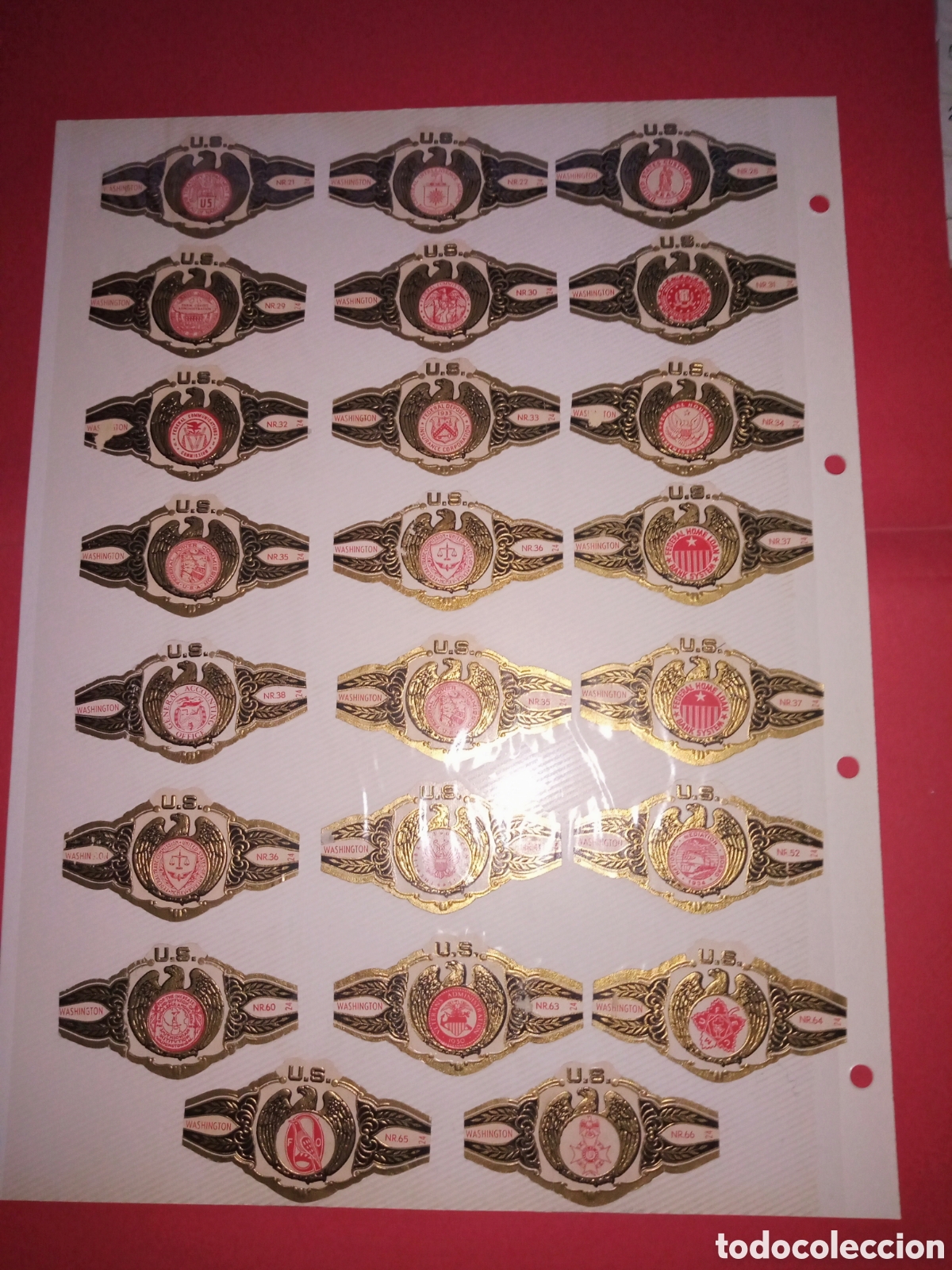Vitolas de colecci&oacute;n: Vitolas Washington - Foto 1