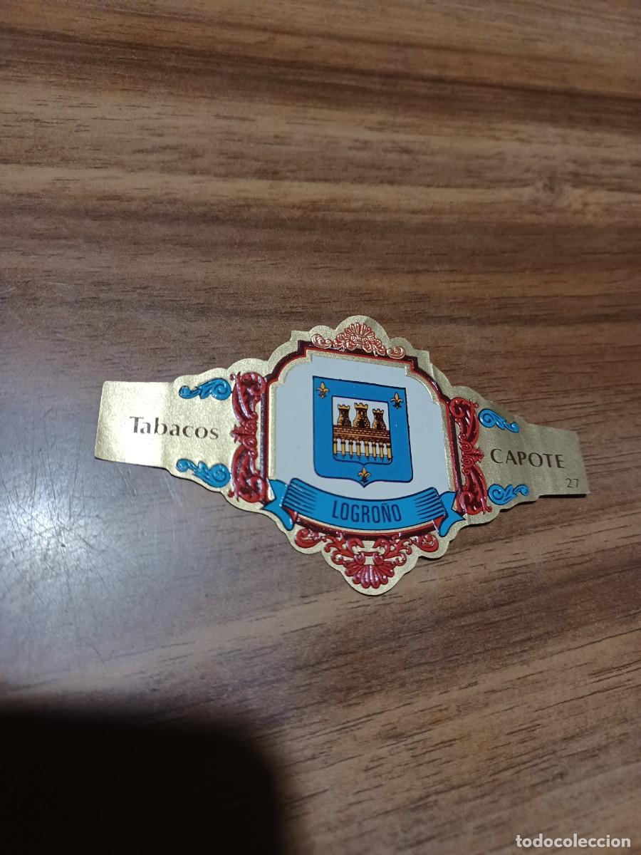 Vitolas de colecci&oacute;n: VITOLA DE PUROS CAPOTE (LOGRO&Ntilde;O) - Foto 1