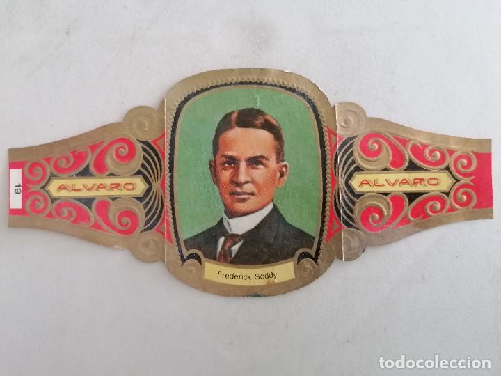 Sammlung von Banderolen: VITOLA TABACOS ALVARO, FREDERICK SODDY