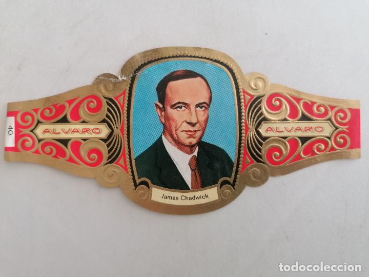 Sammlung von Banderolen: VITOLA TABACOS ALVARO, JAMES CHADWICK