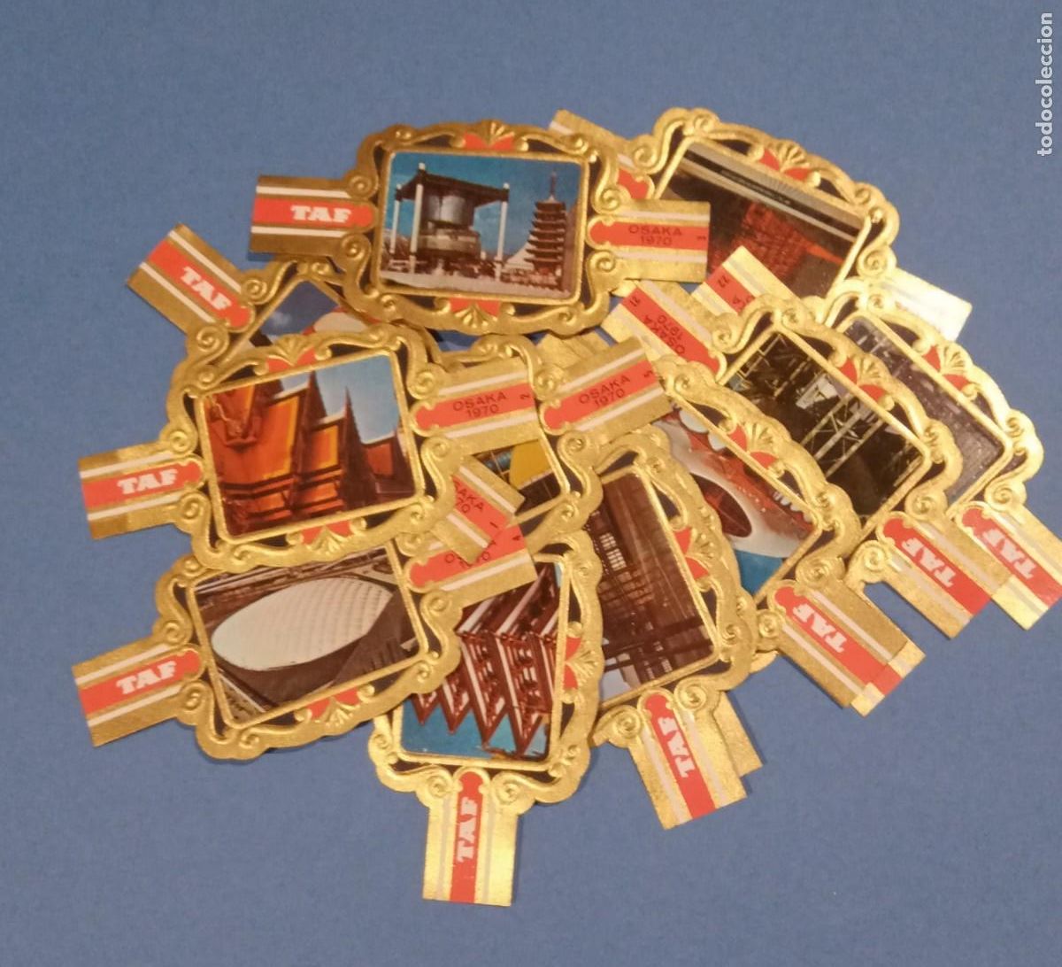 An&eacute;is de charuto de cole&ccedil;&atilde;o: VITOLAS - COLECCION TAF EXPOSICION INTERNACIONAL DE OSAKA 1970 - FALTAN 2 NUMEROS