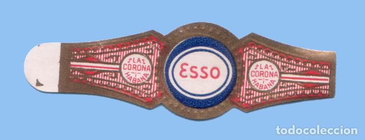 Sammlung von Banderolen: VITOLA CUBANA ANTIGUA - MARCA LA CORONA - ESSO