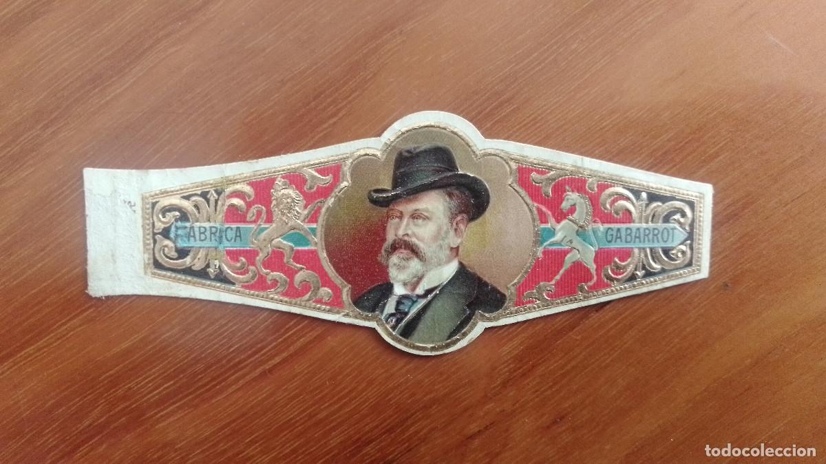 Vitolas de colecci&oacute;n: Vitola Inglaterra: Eduardo VII - Gabarrot - n&ordm;396