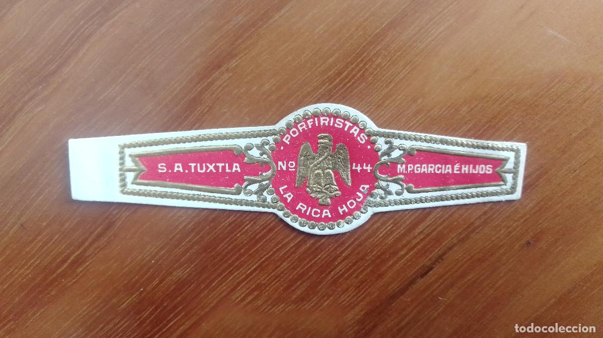 Vitolas de colecci&oacute;n: Vitola &Aacute;guila Mejicana - La Rica Hoja