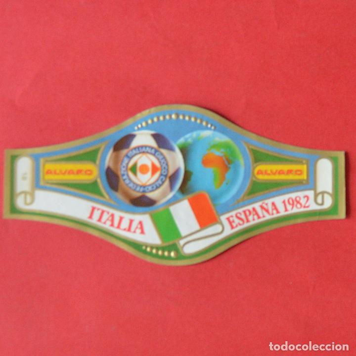 An&eacute;is de charuto de cole&ccedil;&atilde;o: VITOLA ALVARO - MUNDIALES DE FUTBOL 1982 - MUNDIAL 82 - TAMA&Ntilde;O GRANDE - N&ordm; 18 - ITALIA
