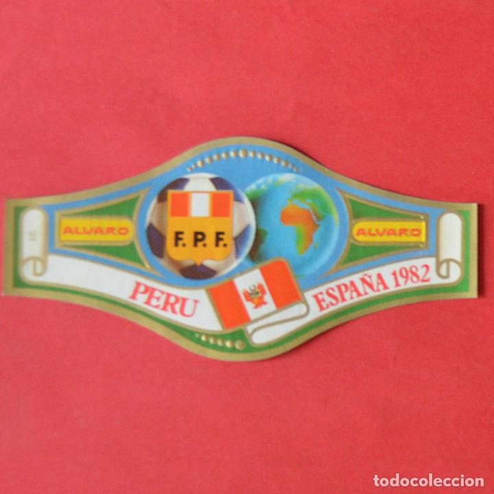 An&eacute;is de charuto de cole&ccedil;&atilde;o: VITOLA ALVARO - MUNDIALES DE FUTBOL 1982 - MUNDIAL 82 - TAMA&Ntilde;O GRANDE - N&ordm; 21 - PERU