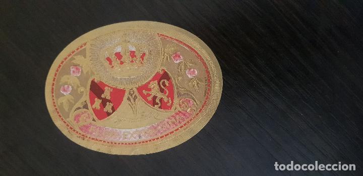 Bagues de cigare de collection: ETIQUETA CAJA PUROS