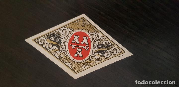 Bagues de cigare de collection: ETIQUETA CAJA PUROS