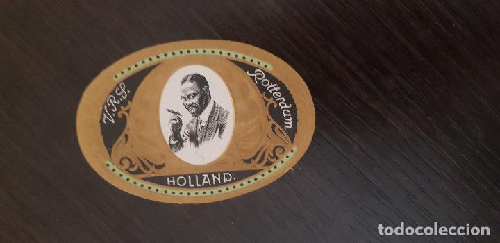 Bagues de cigare de collection: ETIQUETA CAJA PUROS