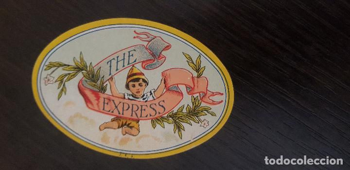 Bagues de cigare de collection: ETIQUETA CAJA PUROS