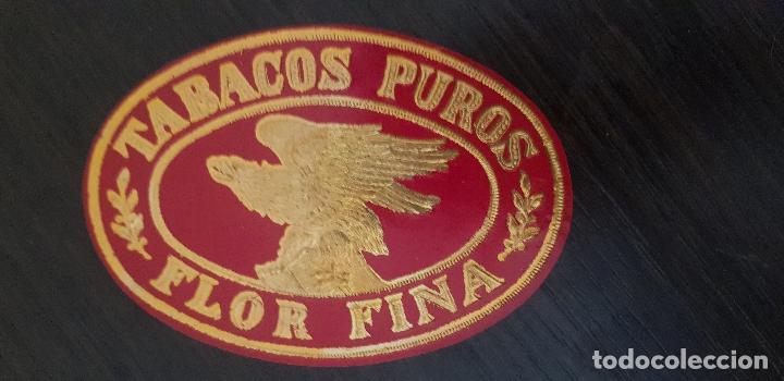 Bagues de cigare de collection: ETIQUETA CAJA PUROS