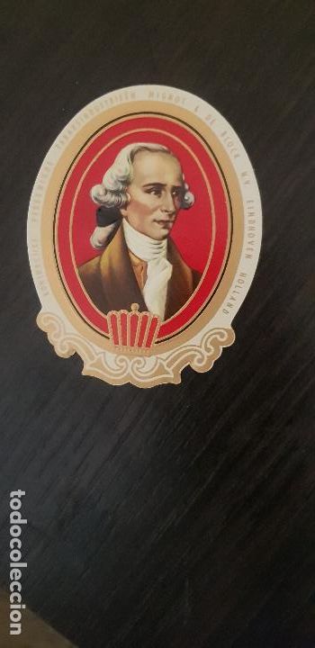 Bagues de cigare de collection: ETIQUETA CAJA PUROS