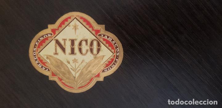 Bagues de cigare de collection: ETIQUETA CAJA PUROS