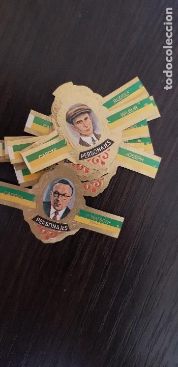 Bagues de cigare de collection: 11 VITOLAS-1-2-5-6-10-11-24-14-17-20-22