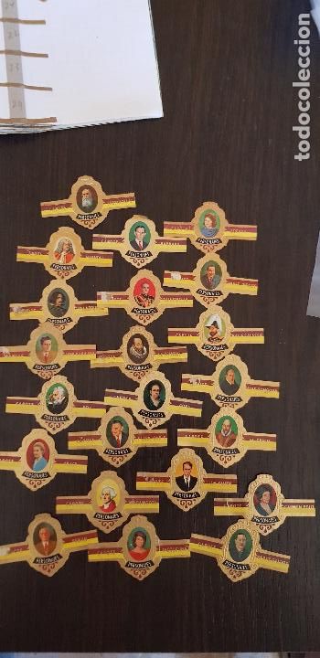 Bagues de cigare de collection: 22 VITOLAS-2-3-4-7-6-5-8-10-9-12-13-14-15-16-17-18-19-20-23-24-1-21-