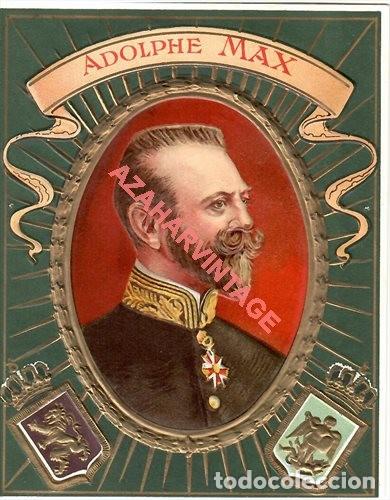 Vitolas de colecci&oacute;n: Vitola, litograf&iacute;a. Adolphe Max. - Foto 1