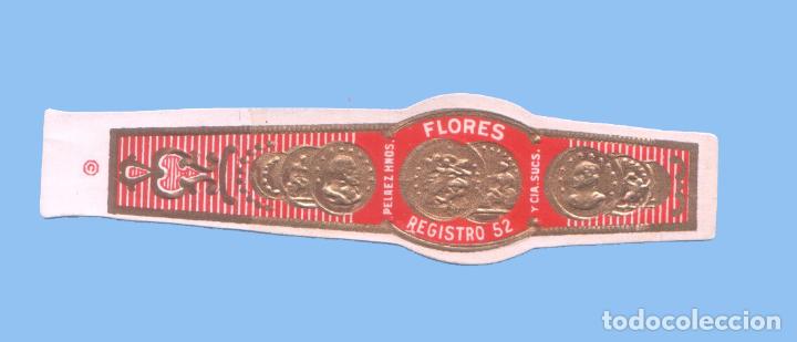 An&eacute;is de charuto de cole&ccedil;&atilde;o: VITOLA MEXICANA ANTIGUA - MARCA PELAEZ HERMANOS Y CIA. SUCS. - REG. N&ordm; 52 - MEDALLONES