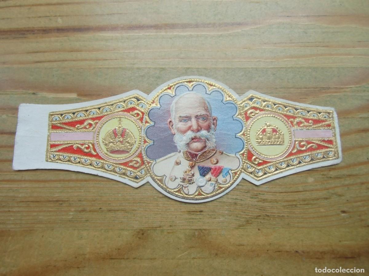 Sammlung von Banderolen: VITOLA TEM&Aacute;TICA, CASA IMPERIAL AUSTRIACA : FRANCISCO JOS&Eacute;.