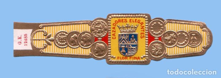 Sammlung von Banderolen: VITOLA ANTIGUA - SIN MARCA - TEM&Aacute;TICA ESCUDOS - LIT. G.K. 12485