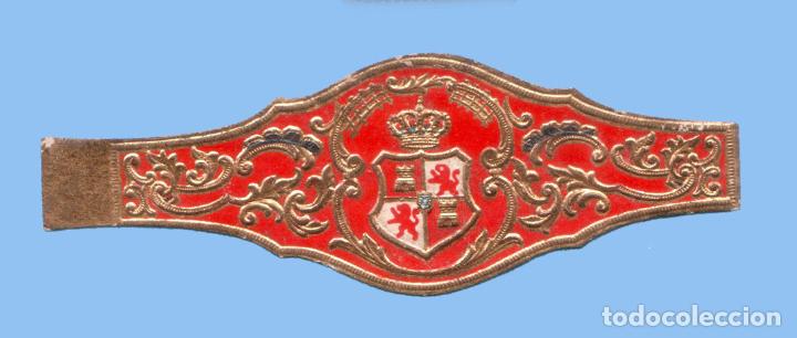 Sammlung von Banderolen: VITOLA ANTIGUA - SIN MARCA - TEM&Aacute;TICA ESCUDOS