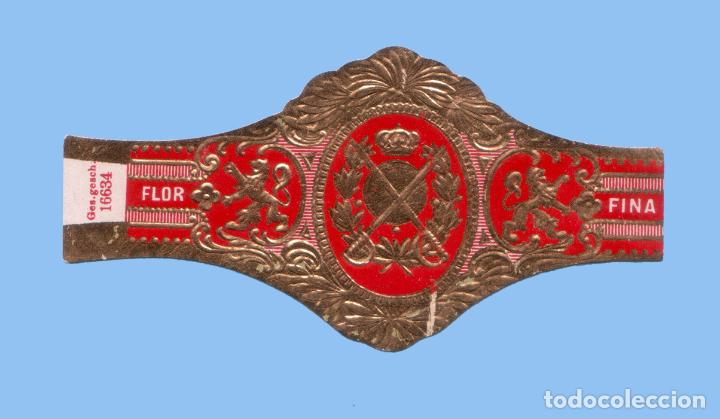 Sammlung von Banderolen: VITOLA ANTIGUA - SIN MARCA - ESCUDO DE ARMAS . TALON N&ordm; 16634 (FORMATO GRANDE)