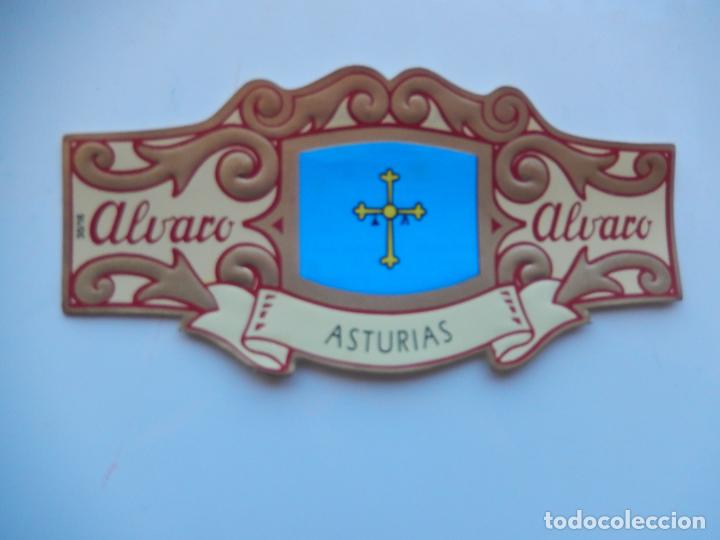 An&eacute;is de charuto de cole&ccedil;&atilde;o: VITOLA ALVARO - ESPA&Ntilde;A EN EUROPA - ASTURIAS - 13X7 CM