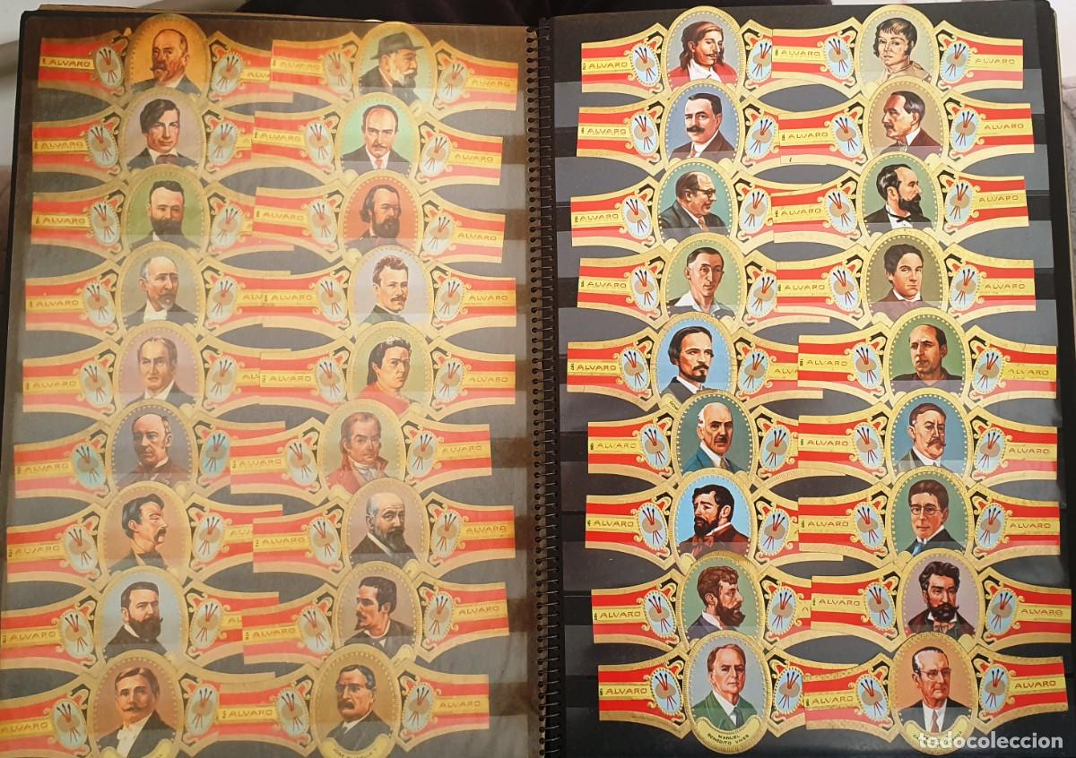 Vitolas de colecci&oacute;n: VITOLAS ALVARO SERIE PINTORES. 200 VITOLAS. COMPLETA.