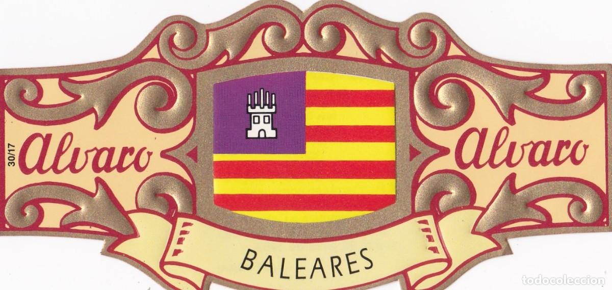 An&eacute;is de charuto de cole&ccedil;&atilde;o: Vitola. Alvaro, Baleares.