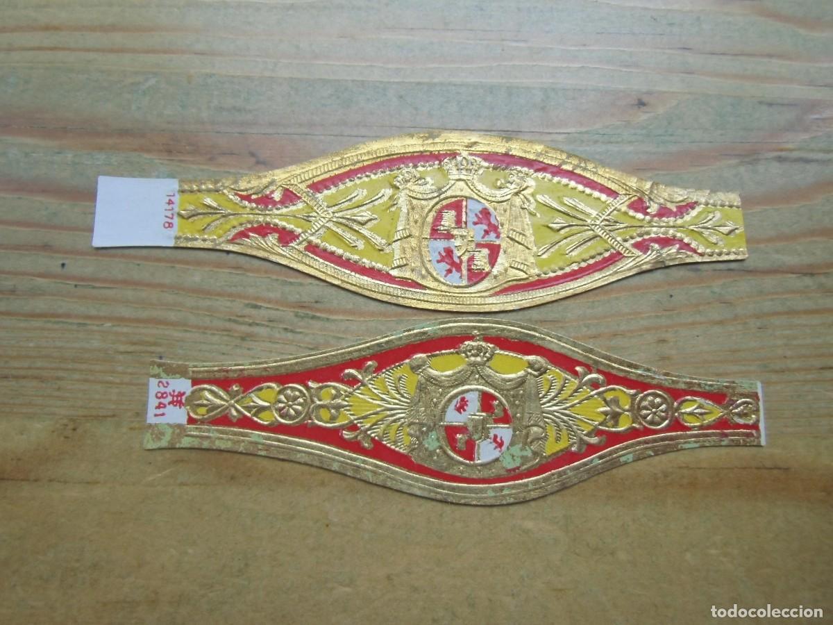 An&eacute;is de charuto de cole&ccedil;&atilde;o: VITOLAS TEM&Aacute;TICAS, ESCUDOS.