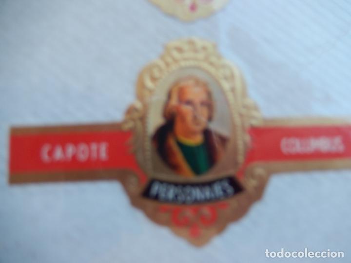 Vitolas de colecci&oacute;n: COLUMBUS - VITOLA CAPOTE - PERSONAJES.