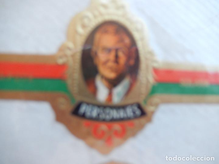 Vitolas de colecci&oacute;n: SOLANA - VITOLA CAPOTE - PERSONAJES.