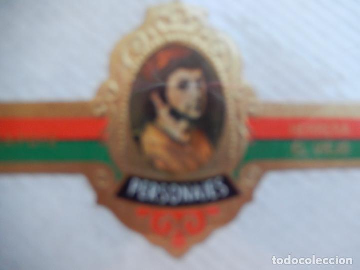 Vitolas de colecci&oacute;n: HERRERA - VITOLA CAPOTE - PERSONAJES.