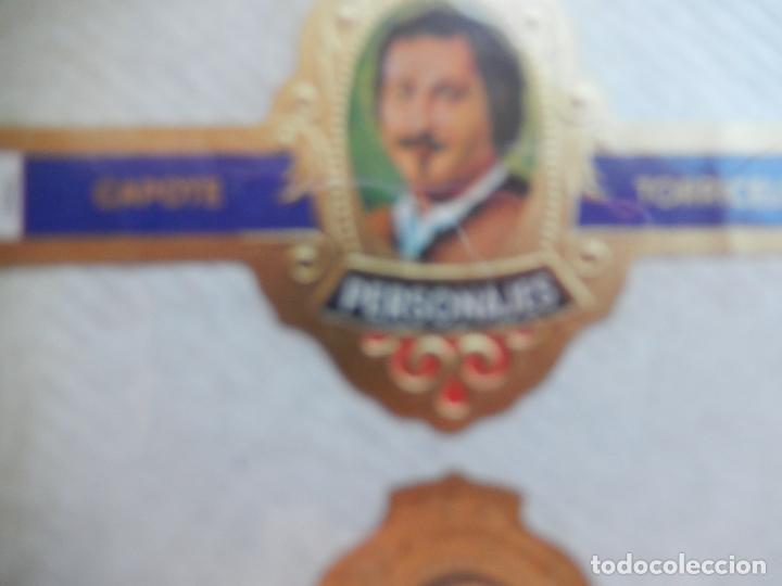 Vitolas de colecci&oacute;n: TORRICELLI - VITOLA CAPOTE - PERSONAJES.