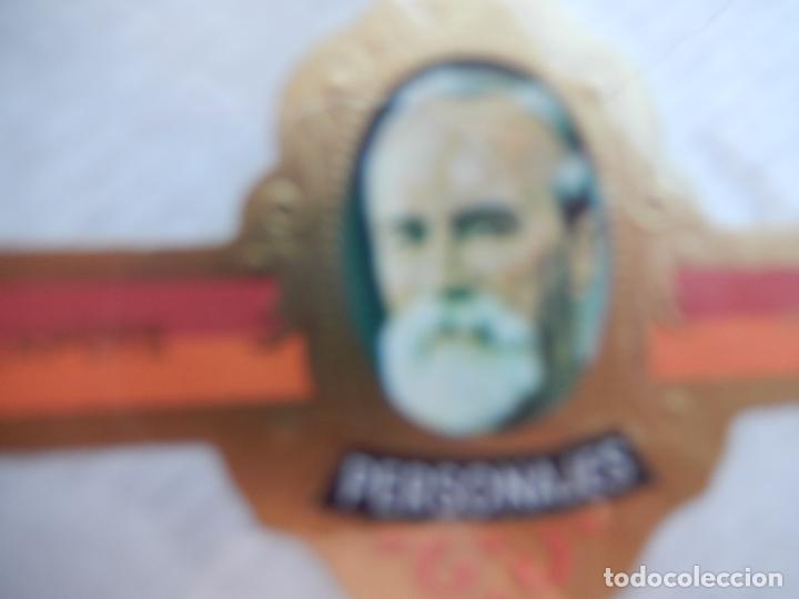 Vitolas de colecci&oacute;n: JAMES - VITOLA CAPOTE - PERSONAJES.