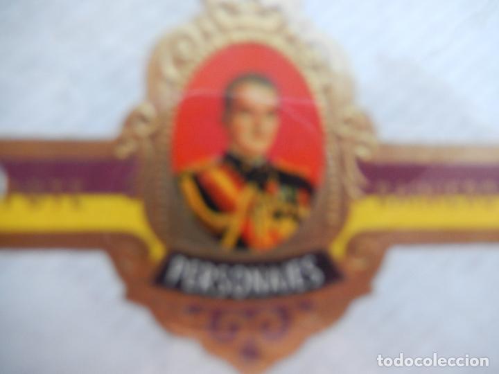 Vitolas de colecci&oacute;n: RAINIERO III - VITOLA CAPOTE - PERSONAJES.