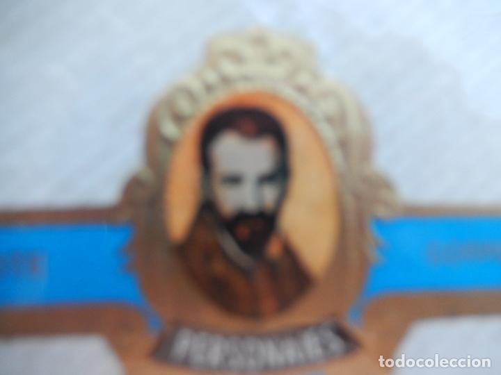 Vitolas de colecci&oacute;n: CORREGIO - VITOLA CAPOTE - PERSONAJES.