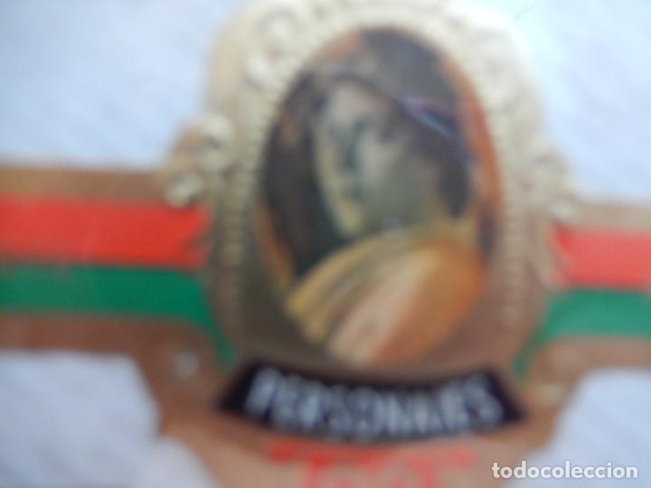 Vitolas de colecci&oacute;n: BOTTICELLI - VITOLA CAPOTE - PERSONAJES.